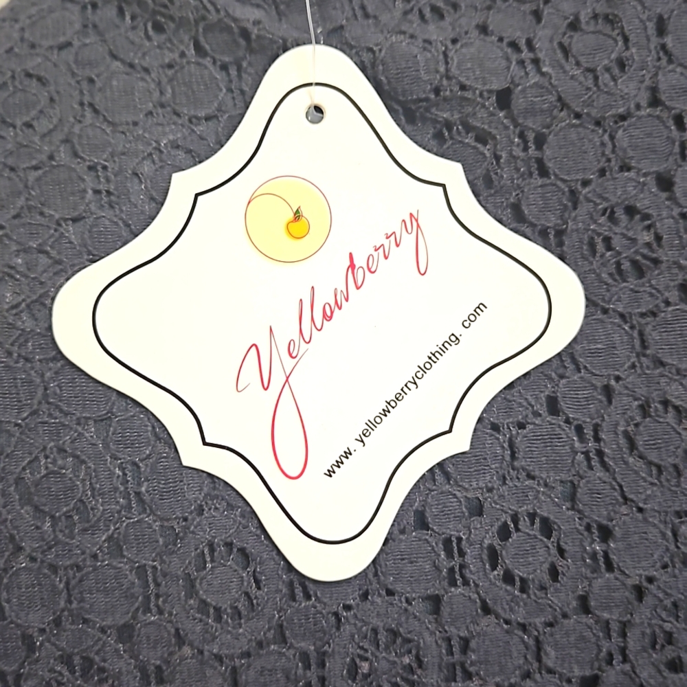 NWT Yellowberry Clothing Eyelet Top - Picture 5 of 6